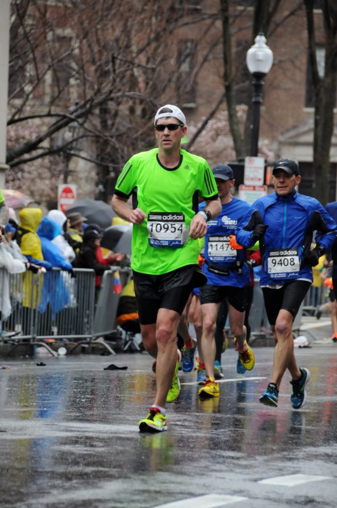 2015 Boston Marathon Mark Messer